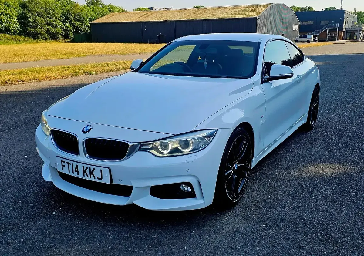 Used BMW 420 M Sport 2014 White Coupe