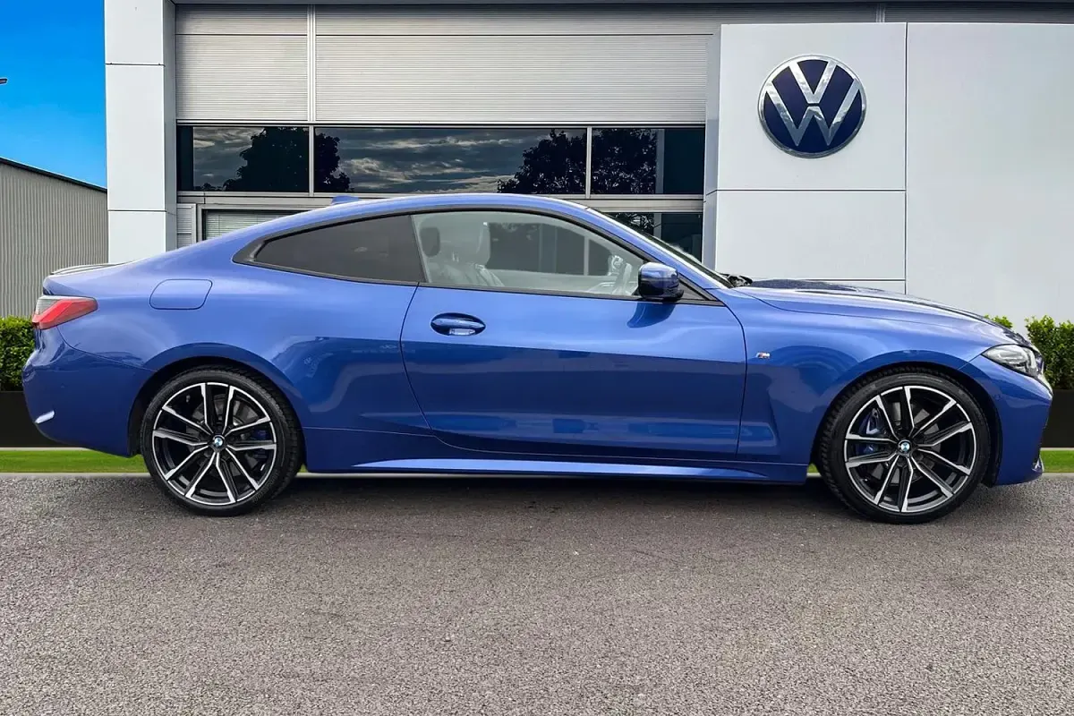 Used BMW 420 M Sport 190 HP (139 kW) 2020 Blue Coupe