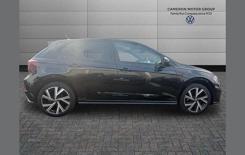 Used VW Polo R-line 110 HP (80 kW) 2022 Black Hatchback