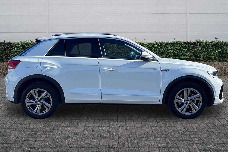 Used VW T-Roc R-line 150 HP (110 kW) 2023 White SUV