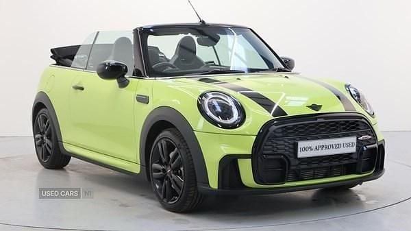 Yellow Used 2023 Mini Cooper Cabriolet Comfort Cabriolet | £22,950 (Fair price) - Image 1/4