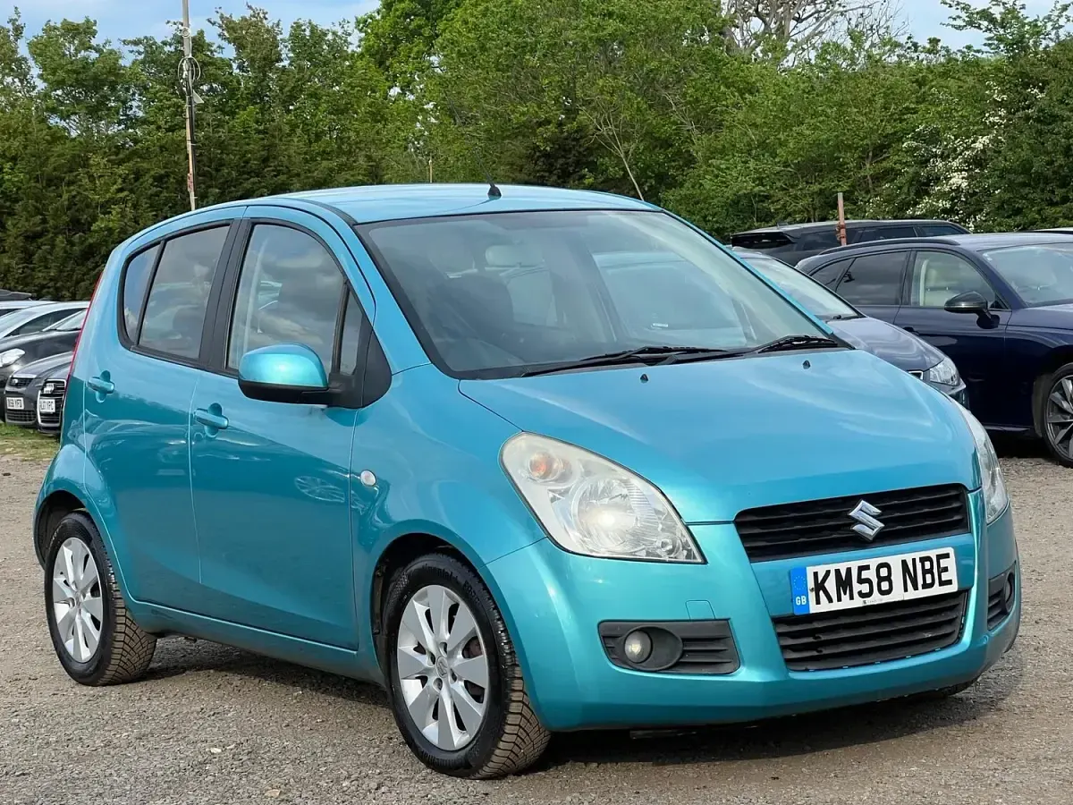 Used Suzuki Splash GLS 86 HP (63 kW) 2008 Turquoise Hatchback