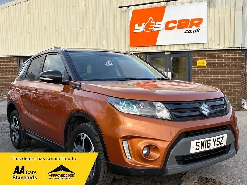 Orange/black Used 2016 Suzuki Vitara SZ5 Hatchback | £7,975 (Fair price) - Image 1/4