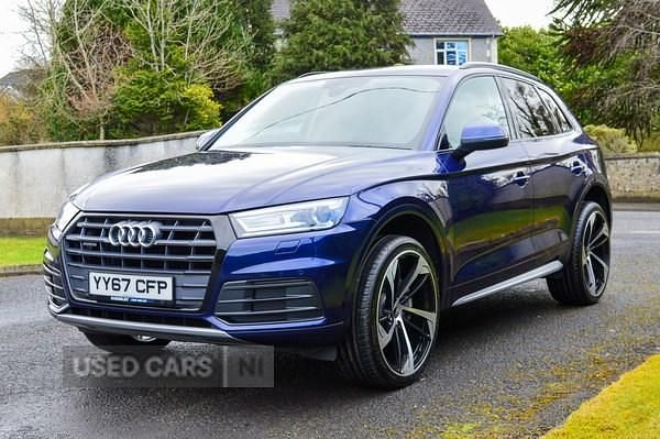 Used Audi Q5 Sport 190 HP (139 kW) 2017 Blue SUV