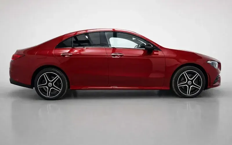 Used Mercedes E250 AMG line 218 HP (160 kW) 2022 Red Sedan