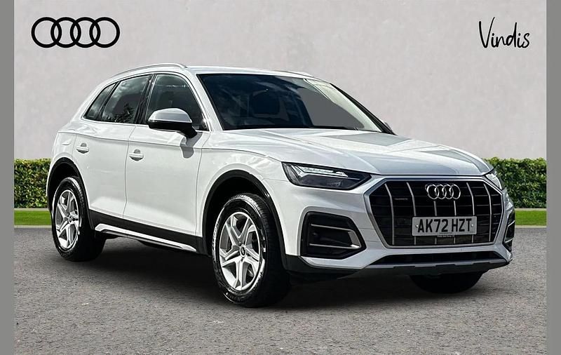 White Used 2022 Audi Q5 Sport SUV | £28,097 (Fair price) - Image 1/4