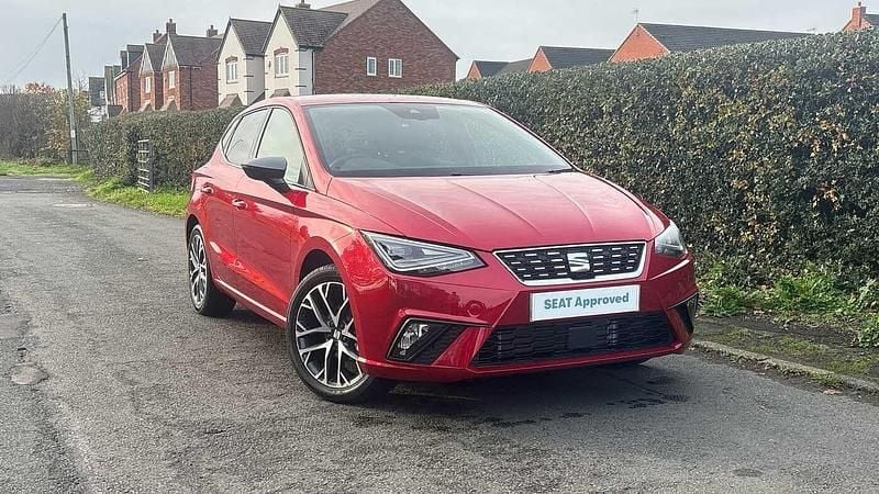Desire red New 2025 Seat Ibiza XCELLENCE Hatchback | £20,390 (Fair price) - Image 1/4