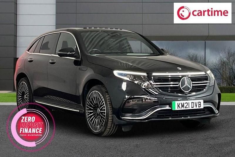 Black Used 2021 Mercedes EQC400 AMG Line Premium Plus SUV | £25,990 (Fair price) - Image 1/4