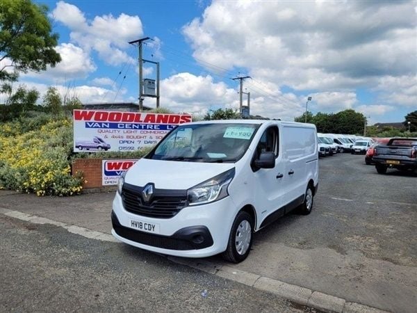 White Used 2018 Renault Trafic Business Van | £9,450 (Fair price) - Image 1/1