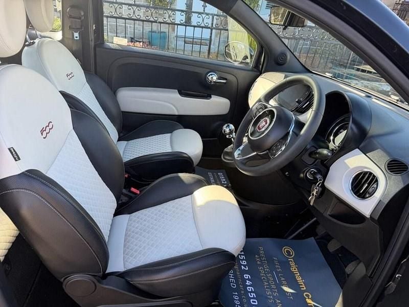 Used Fiat 500 Star 70 HP (51 kW) 2020 Black Hatchback