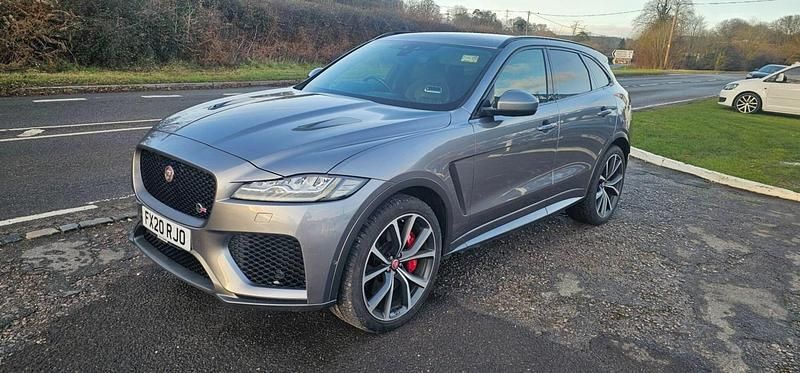 Used Jaguar F-Pace Supercharged 550 HP (404 kW) 2020 Grey SUV
