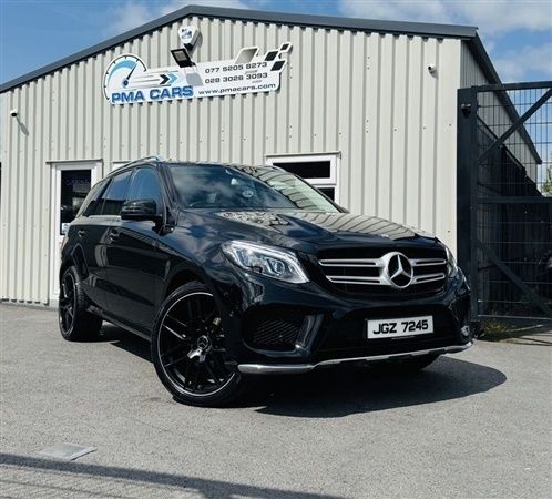 Black Used 2017 Mercedes GLE250 AMG line SUV | £19,995 (Fair price) - Image 1/1