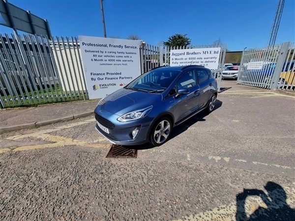 Chrome blue Used 2020 Ford Fiesta Active Hatchback | £11,995 (A bit pricey) - Image 1/1