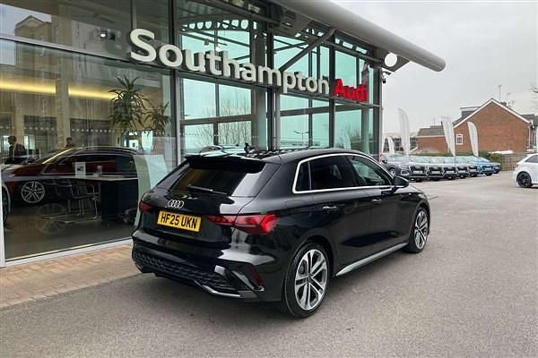 Used Audi A3 S-Line 148 HP (108 kW) 2025 Black Hatchback
