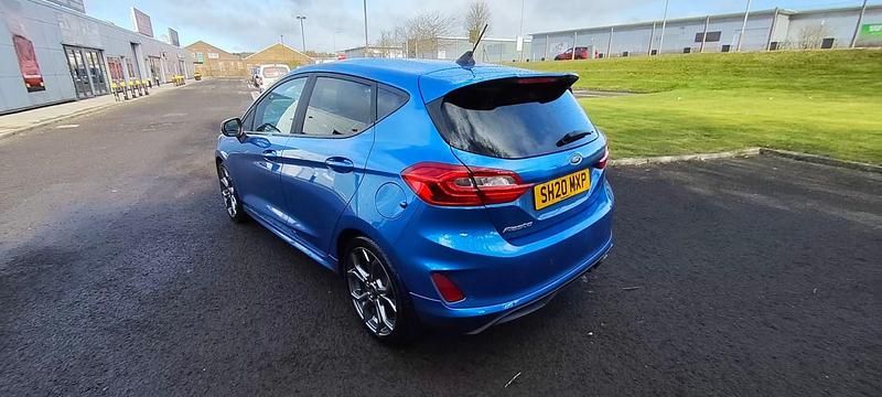 Usado Ford Fiesta ST-Line 95 CV (69 kW) 2020 Azul Utilitario