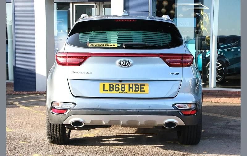 Used Kia Sportage GT-Line 134 HP (98 kW) 2019 Silver SUV