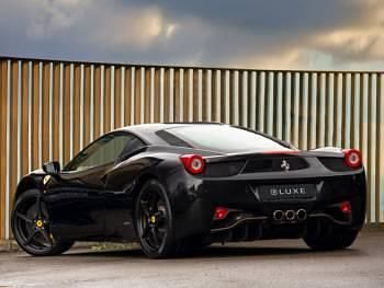 Used Ferrari 458 570 HP (419 kW) 2013 Black Coupe
