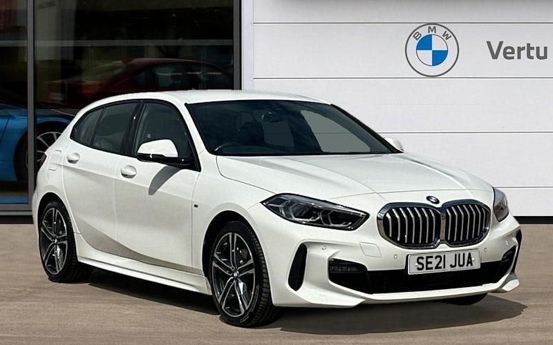 White Used 2021 BMW 118 M Sport Hatchback | £22,834 (Fair price) - Image 1/4