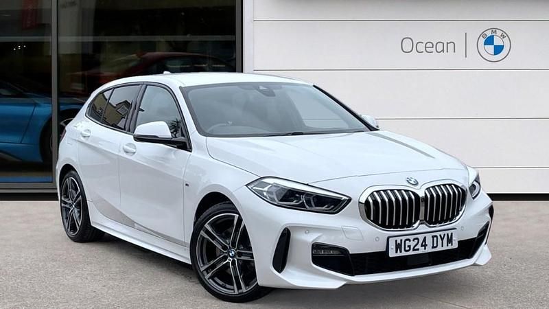 White Used 2024 BMW 116 M Sport Hatchback | £22,450 (Fair price) - Image 1/4
