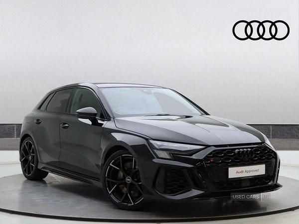Used Audi RS3 Premium 400 HP (294 kW) 2022 Black Sedan