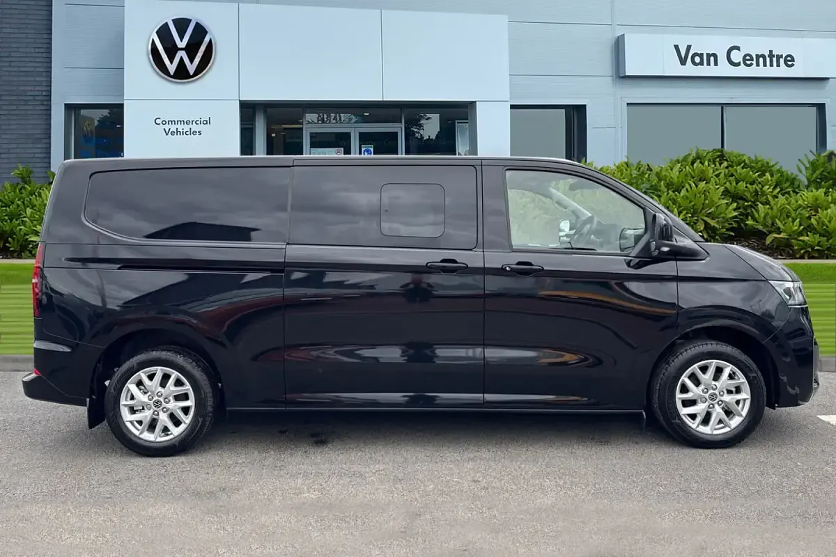 New VW T7 Pro 2025 Black Van
