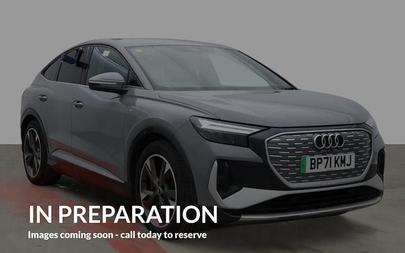 Used Audi Q4 Sportback e-tron S-Line 150 kW (204 HP) 2022 Grey SUV