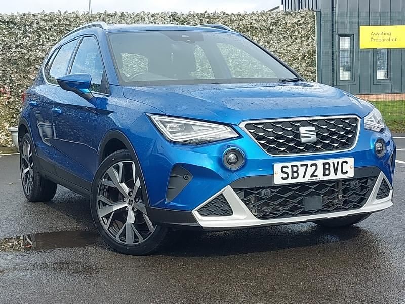Used Seat Arona Xperience Lux 110 HP (80 kW) 2023 Blue SUV