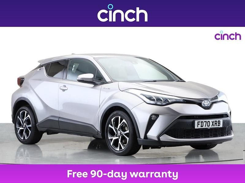 Silver Used 2020 Toyota C-HR Design SUV | £15,999 (Fair price) - Image 1/3
