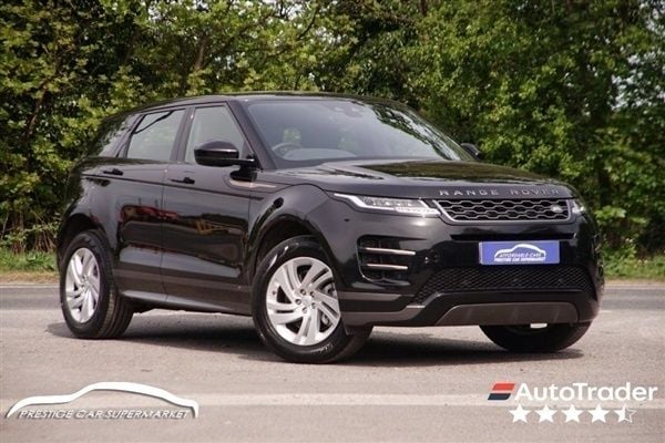 Black Used 2020 Land Rover Range Rover evoque R-Dynamic SUV | £21,599 (Expensive) - Image 1/1