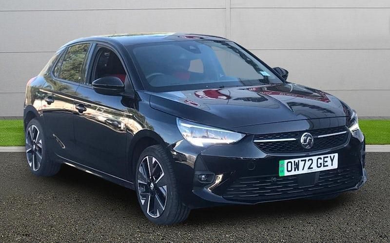Used Vauxhall Corsa-e GS Line 100 kW (136 HP) 2022 Black Hatchback