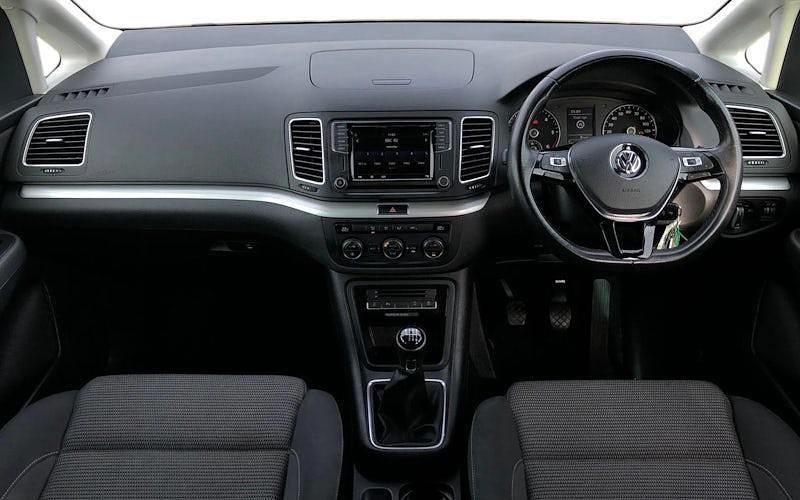 Used VW Sharan SE 150 HP (110 kW) 2019 Blue MPV