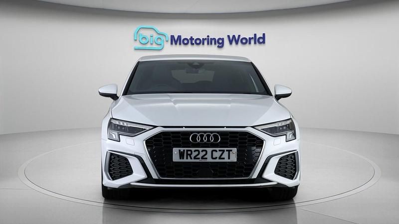 Used Audi A3 Sportback S-Line 2022 White Hatchback