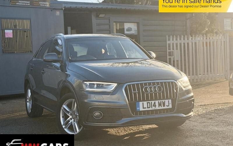 Grey Used 2014 Audi Q3 S-Line SUV | £11,995 (Fair price) - Image 1/4