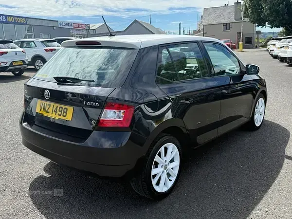 Used Skoda Fabia SE L 2015 Black Hatchback