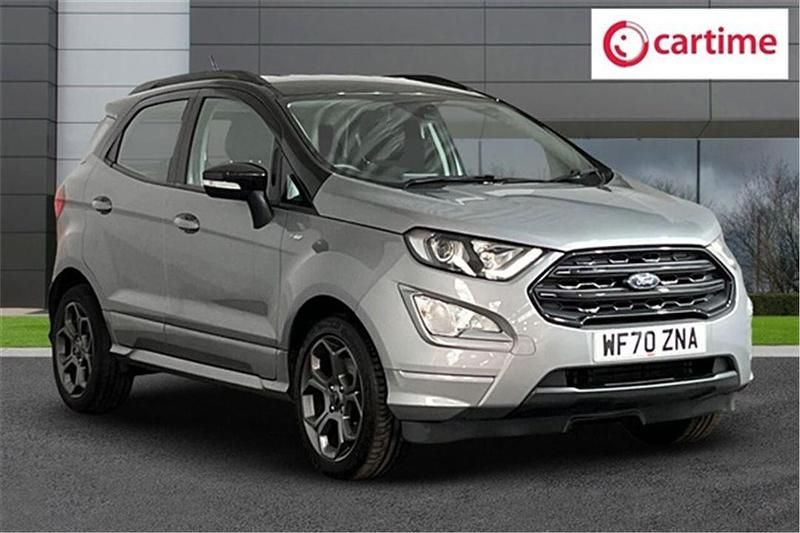 Silver Used 2020 Ford Ecosport ST-Line SUV | £10,750 (Fair price) - Image 1/4
