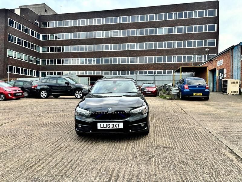 Used BMW 116 Sport Line 2016 Black Hatchback