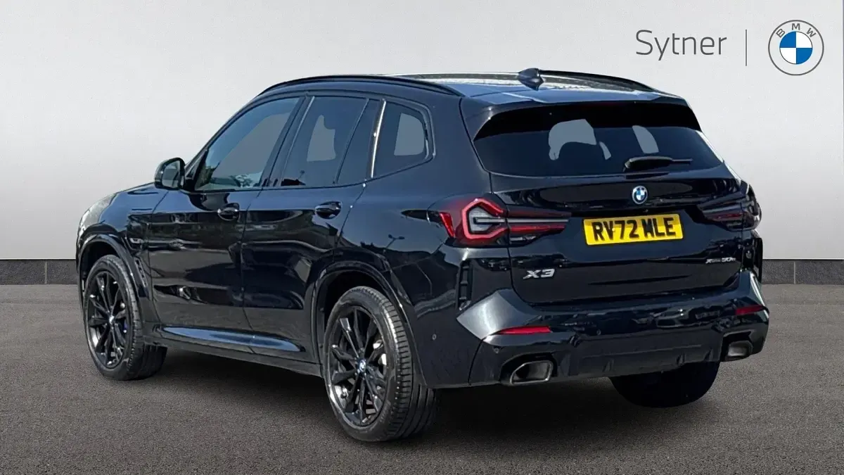 Used BMW X3 M Sport 288 HP (211 kW) 2022 Black SUV