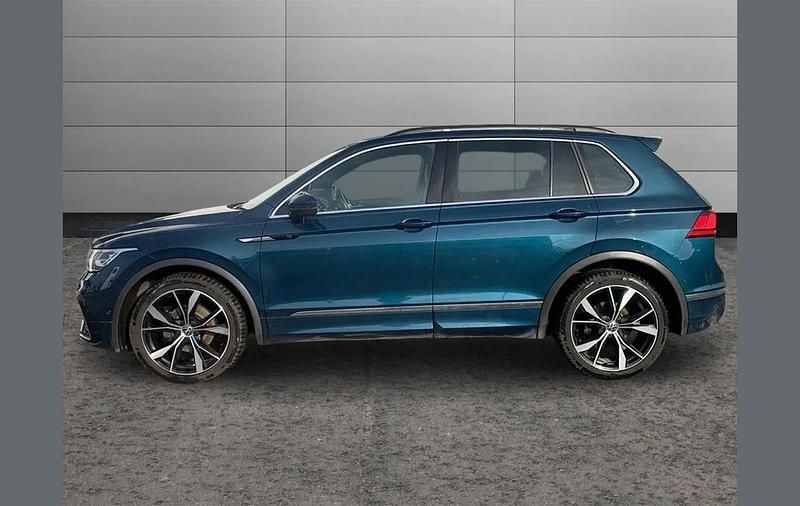 Used VW Tiguan R-line 150 HP (110 kW) 2021 Blue SUV