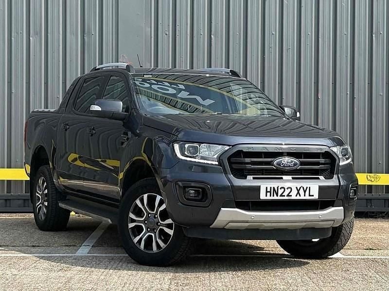 Grey Used 2022 Ford Ranger Wildtrack Pickup | £16,995 (Fair price) - Image 1/4
