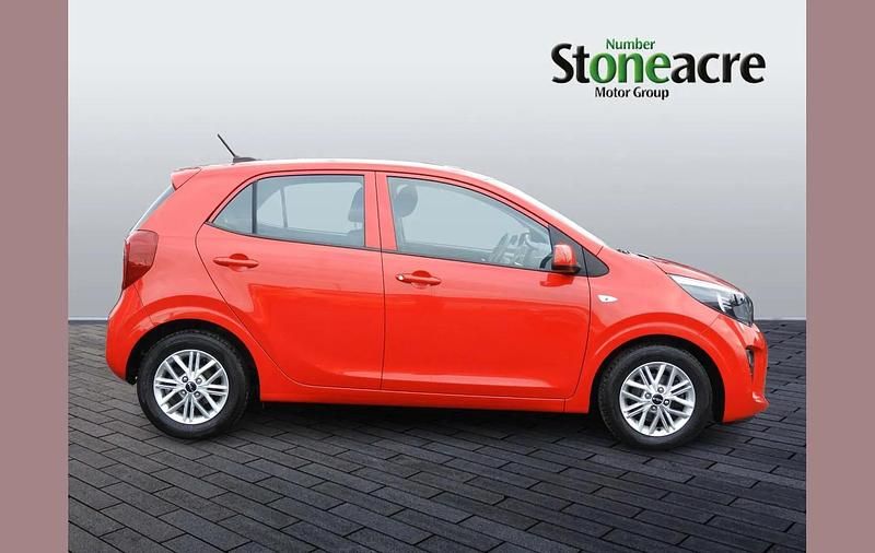 Used Kia Picanto 66 HP (48 kW) 2022 Red Hatchback