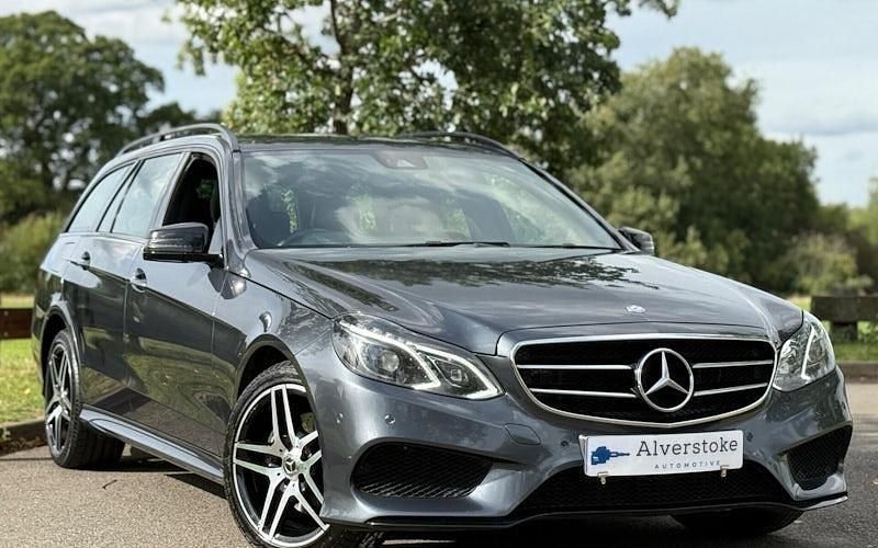 Used Mercedes E220 AMG 177 HP (130 kW) 2016 Grey Estate