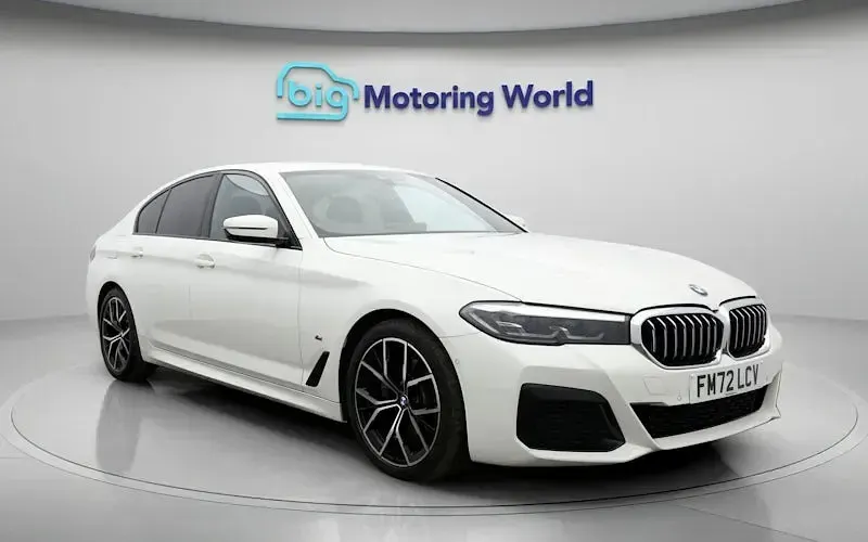 Used BMW 520 M Sport 190 HP (139 kW) 2022 White Sedan