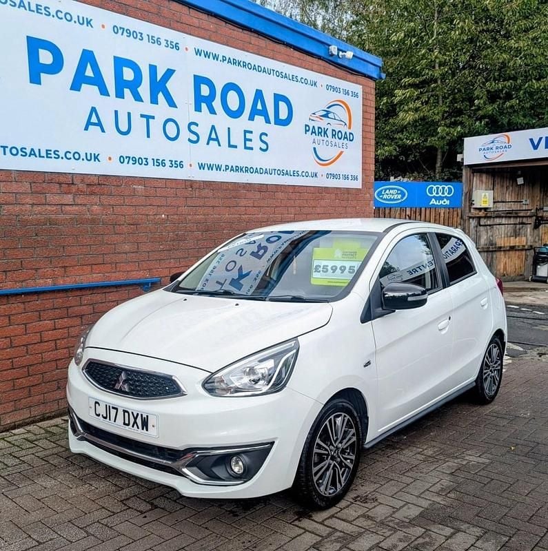 White Used 2017 Mitsubishi Mirage Hatchback | £5,995 (Fair price) - Image 1/3