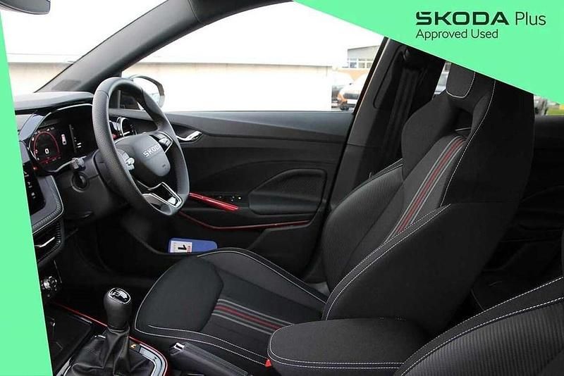 Used Skoda Fabia Monte Carlo 113 HP (83 kW) 2025 Phoenix orange metallic black magic pearl effect Hatchback