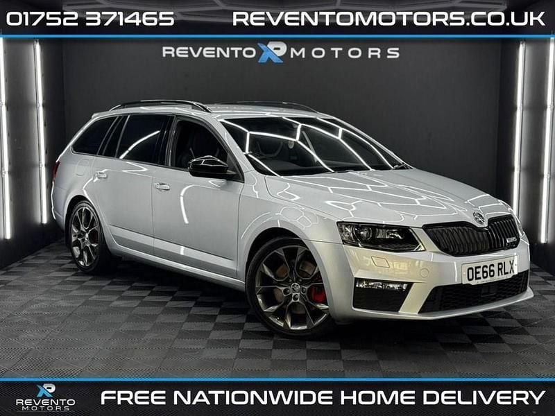 Silver Used 2016 Skoda Octavia vRS Estate | £11,495 (Fair price) - Image 1/4