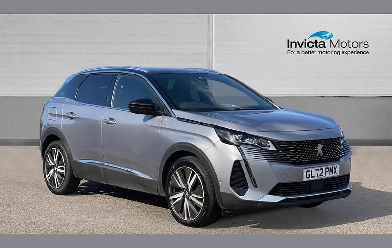 Grey Used 2022 Peugeot 3008 Premium SUV | £21,000 - Image 1/4