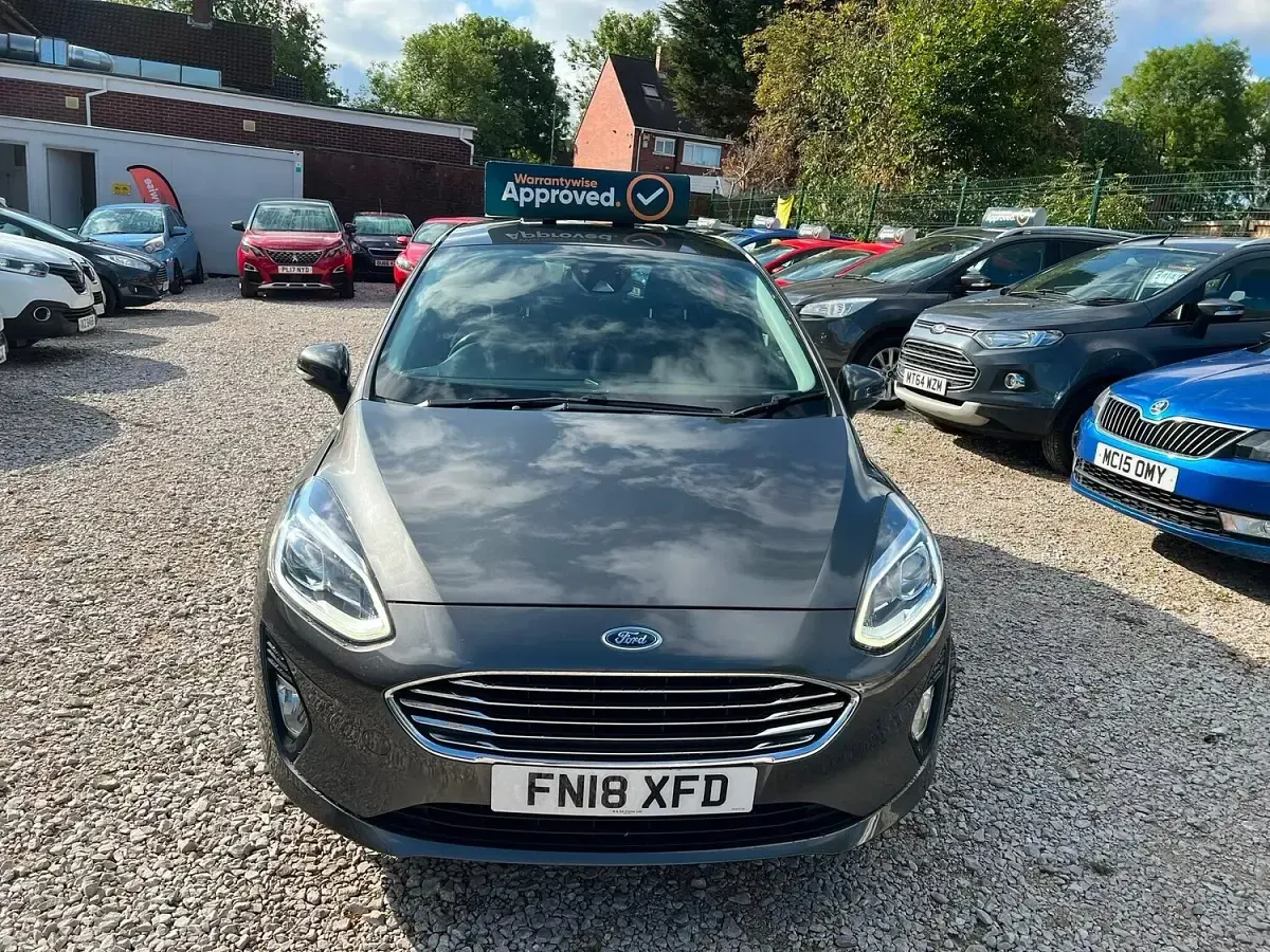 Used Ford Fiesta Titanium 2018 Grey Hatchback