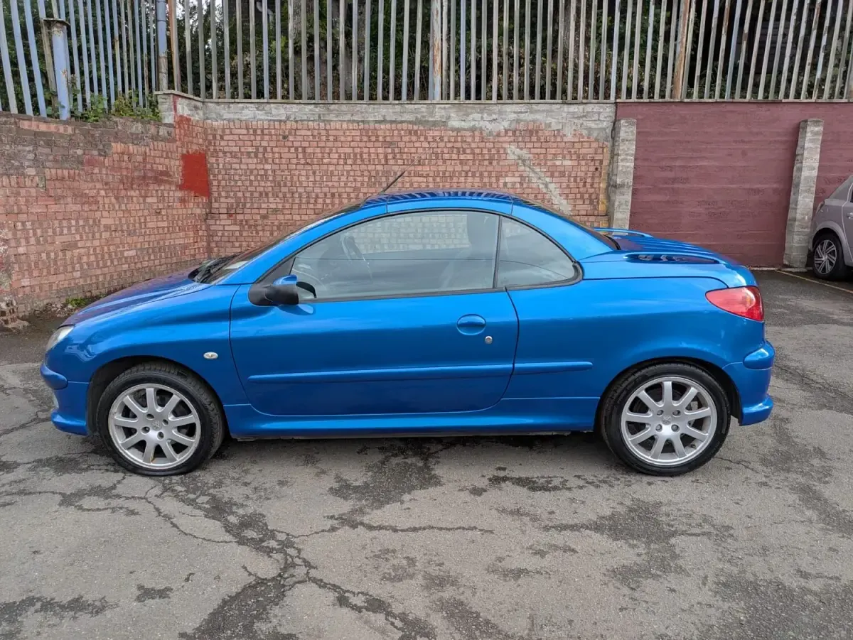 Used Peugeot 206 Allure 2007 Blue Cabriolet