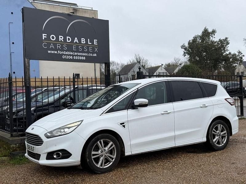 White Used 2015 Ford S-MAX Titanium MPV | £6,249 (Fair price) - Image 1/4