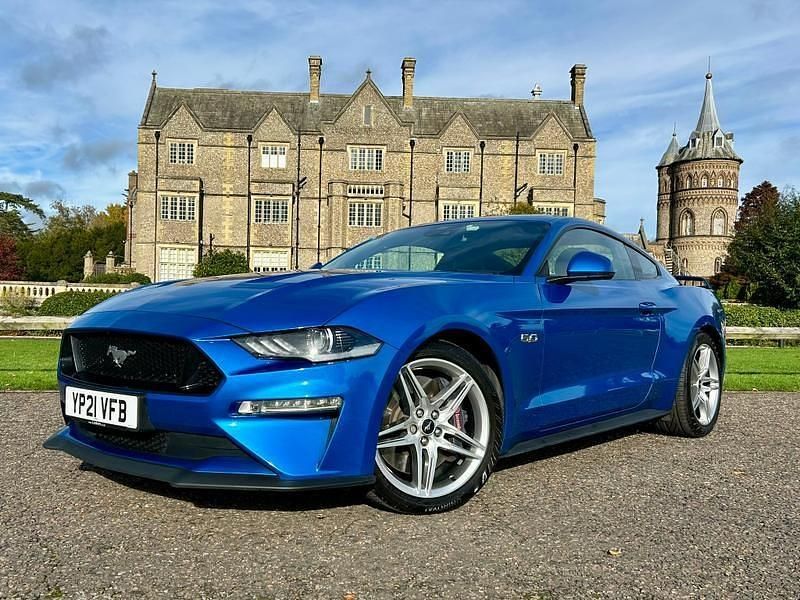 Blue Used 2021 Ford Mustang GT Coupe | £36,500 (Fair price) - Image 1/3